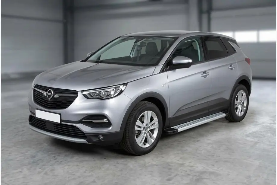 Opel Grandland X 2017- Seitenschweller Maya V2 (2 Stk., Aluminium) Image