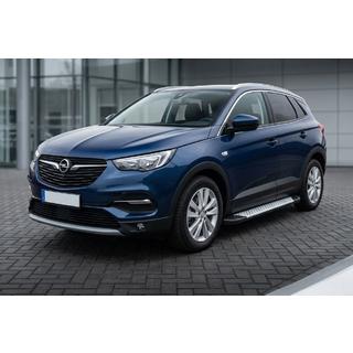 Seitenschweller Allmond Grey (2 Stk, Aluminium) Opel Grandland X 2017- Foto 1