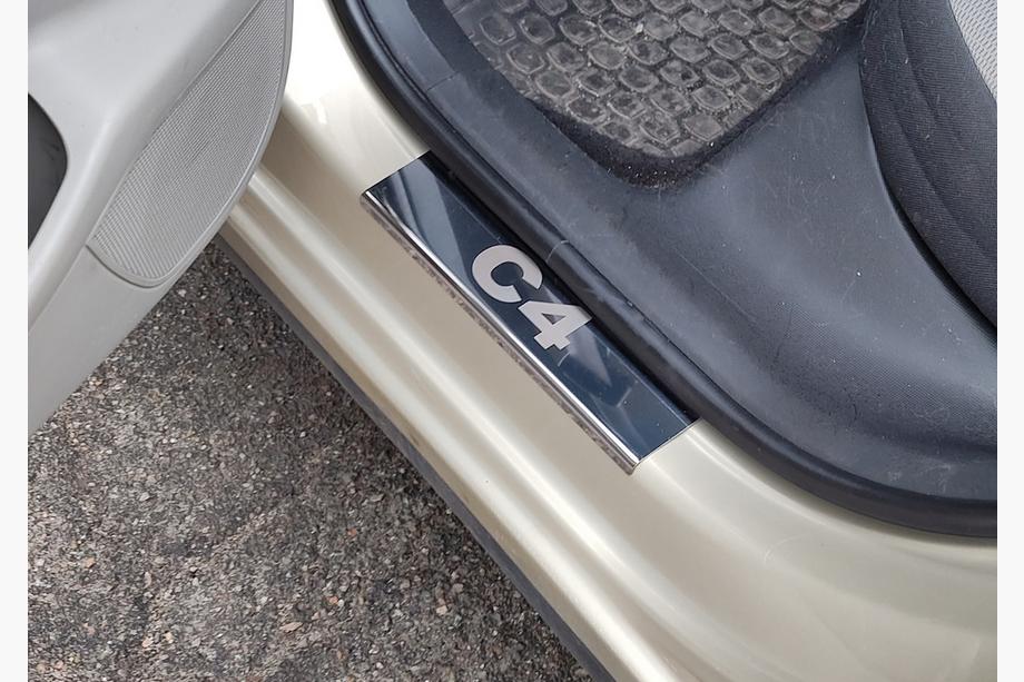 Citroen C-4 2004-2010 Einstiegsleisten Carmos Edelstahl Foto 4