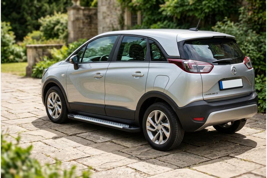Opel Crossland X 2017-2024 Trittbretter Allmond Grey (2 Stk., Aluminium) Image