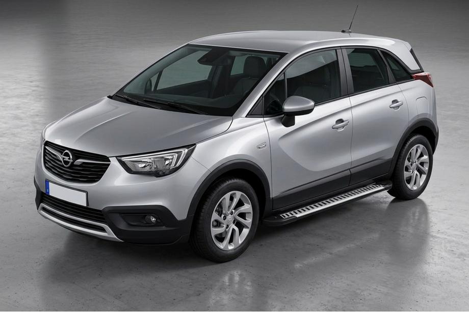 Opel Crossland X 2017-2024 Seitenschweller Line (2 Stk., Aluminium) Image