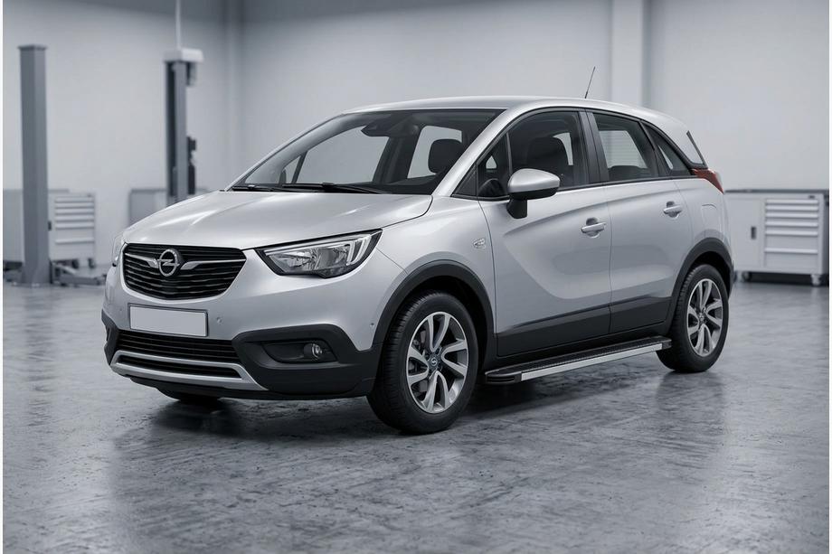 Opel Crossland X 2017-2024 Seitenschweller Maya V1 (2 Stk., Aluminium) Image