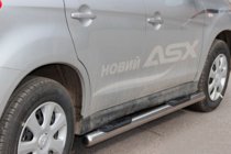 Mitsubishi Eclipse Cross 2017- Seitliche Rohre BB002 (2 Stk., Edelstahl) Foto 1