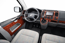 Volkswagen T5 2010-2015 Türverkleidungsabdeckungen Aluminium Foto 1