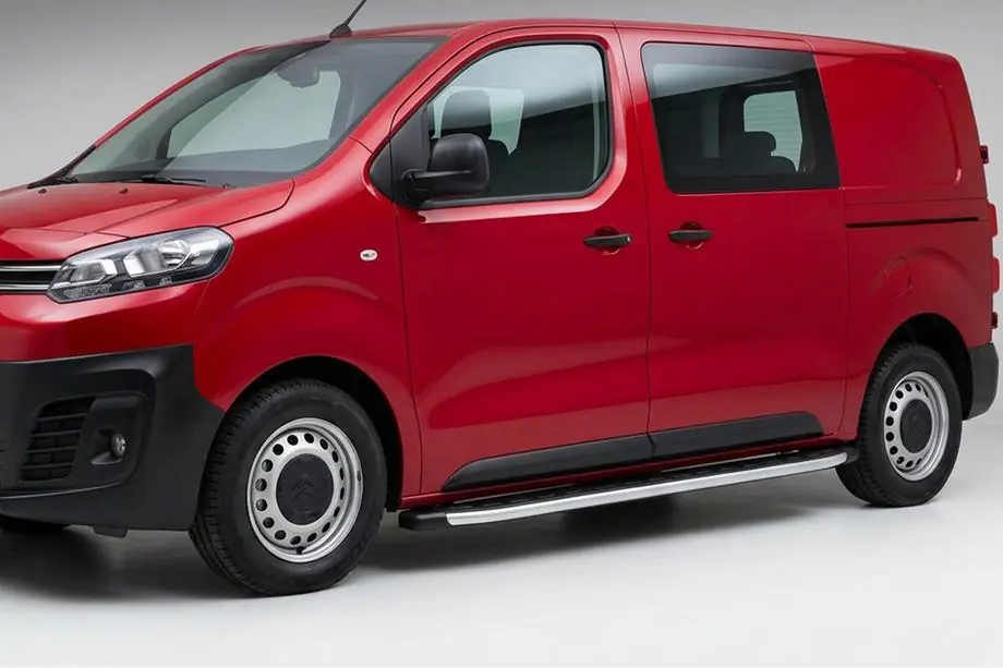 Citroen Jumpy/Dispatch 2017- Seitenschweller Fullmond (2 Stk., Alu) Image