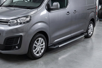 Citroen Jumpy/Dispatch 2017- Seitenschweller RedLine V1 (2 Stk., Aluminium) Foto 1