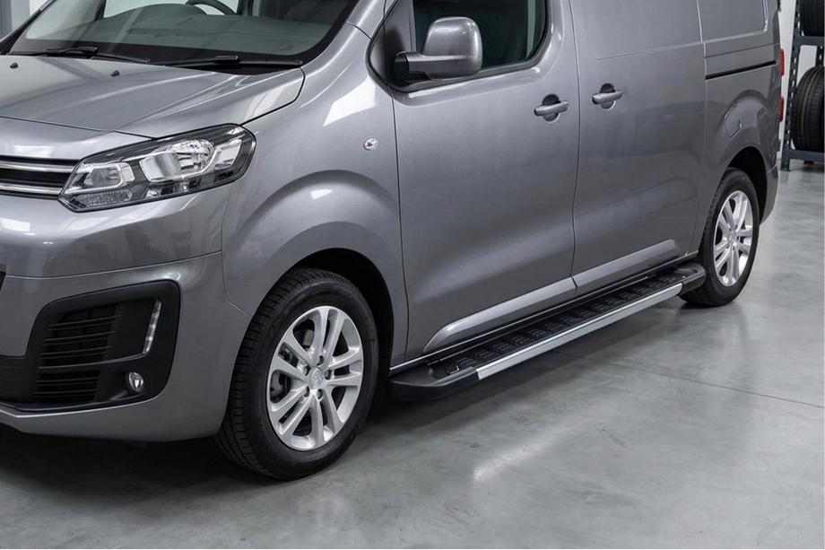 Citroen Jumpy/Dispatch 2017- Seitenschweller RedLine V1 (2 Stk., Aluminium) Image