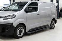 Citroen Jumpy/Dispatch 2017- Trittbretter Allmond Black (2 Stk., Aluminium) Foto 5