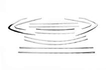 Opel Astra J 2009-2015 Komplett Fensterrahmen Abdeckung Edelstahl 12-tlg Sedan Foto 2