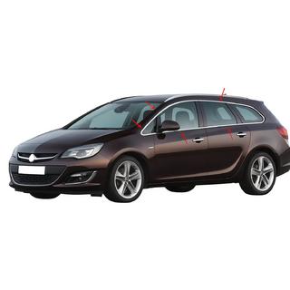 Komplette Fensterrahmen Zierleisten Edelstahl (Sport Tourer, 12-tlg.)