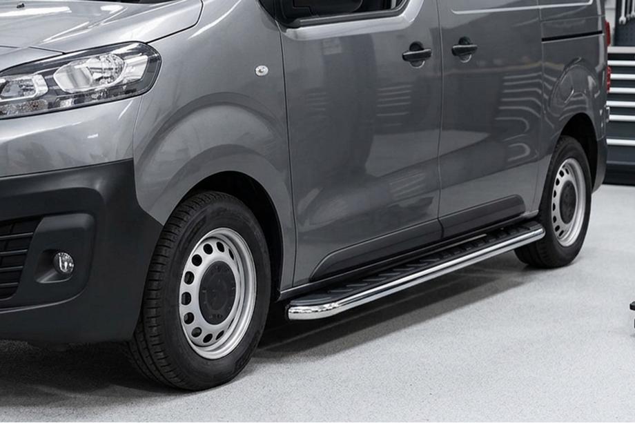 Toyota Proace 2016- Trittbretter Maydos V1 (2 Stk., Aluminium & Edelstahl) Image