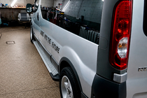 Opel Vivaro 2001–2015 Trittbretter Allmond Grey (2 Stk., Alu) Foto 5