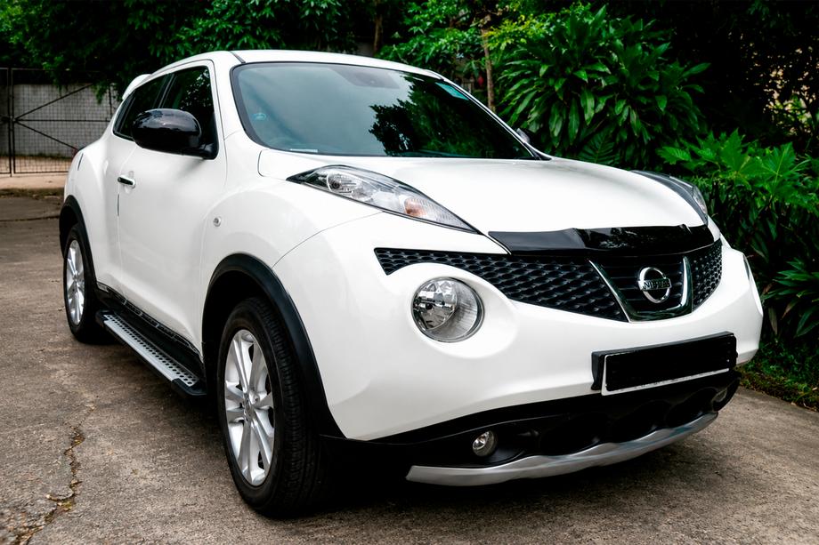 Nissan Juke 2010-2019 Trittbretter Allmond Grey (2 Stk., Alu) Image