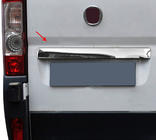 Peugeot Boxer 2006-2025 Chromleiste über dem Kennzeichen (Edelstahl) Carmos - Türkischer Edelstahl Foto 1