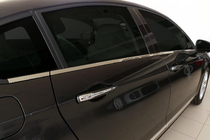 Citroen C-5 2008-2017 Fensterzierleisten unten Edelstahl (6 Stk) Carmos - Türkischer Edelstahl Foto 1