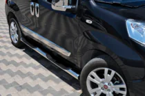 Peugeot Bipper 2008-2017 Seitliche Rohre (2 Stk., Edelstahl) Foto 1