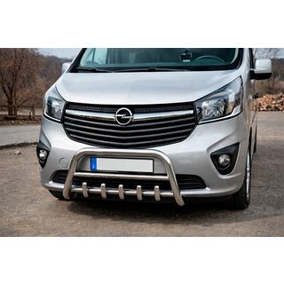 Frontbügel WT003-4 (Edelstahl) Renault Trafic 2015- Foto 2