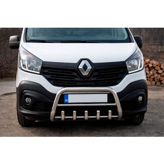 Frontbügel WT003-4 (Edelstahl) Renault Trafic 2015- Foto 1