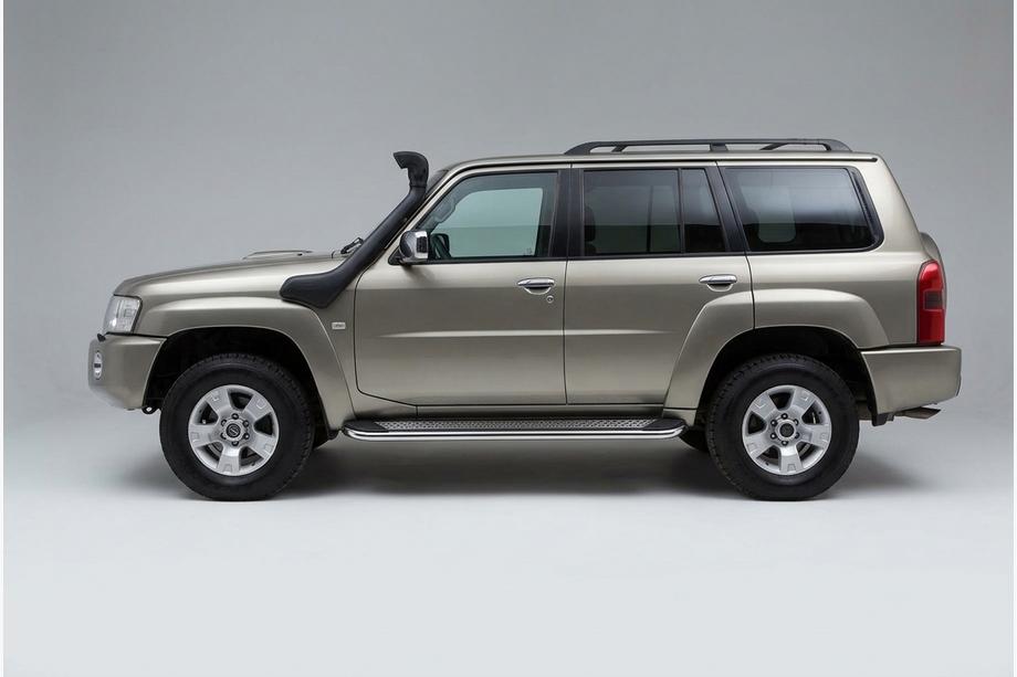 Nissan Patrol Y61 1997-2011 Seitenschweller Maydos V2 (2 Stk., Aluminium & Edelstahl) Image