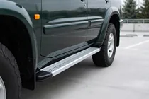 Nissan Patrol Y61 1997-2011 Seitenschweller Maya V2 (2 Stk., Aluminium) Foto 1