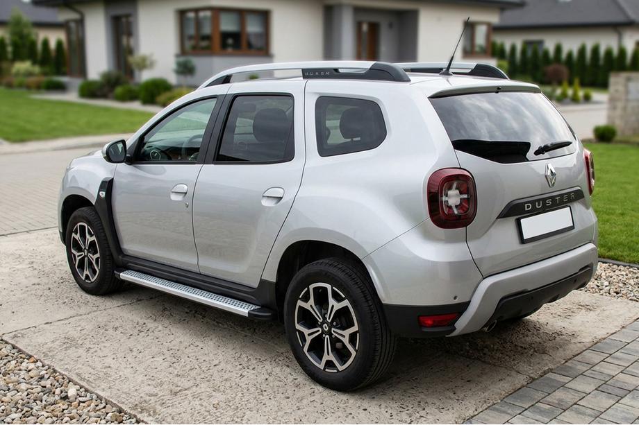 Renault Duster 2018-2024 Seitenschweller Maya V2 (2 Stk., Aluminium) Image