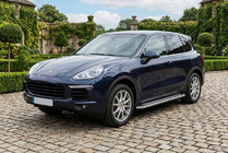Porsche Cayenne 2010-2017 Seitenschweller Maydos V2 (2 Stk., Aluminium & Edelstahl) Foto 1