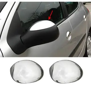 Spiegelabdeckungen (2 Stk, Edelstahl) Citroen Xsara Picasso 1999-2012 Foto 2