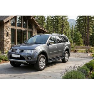 Seitenschweller RedLine Black (2 Stk., Aluminium) Mitsubishi Pajero Sport 2008-2015 Foto 1