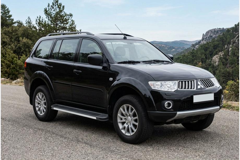 Mitsubishi Pajero Sport 2008-2015 Seitenschweller Maya V1 (2 Stk., Aluminium) Foto 1