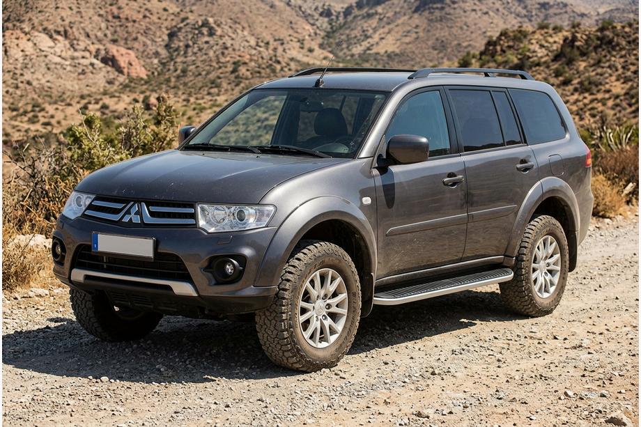 Mitsubishi Pajero Sport 2008-2015 Seitenschweller Tayga (2 Stk., Aluminium) Image