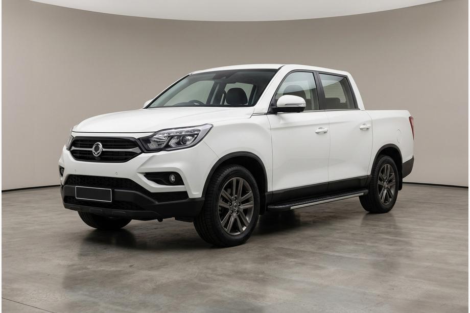 SsangYong Musso II 2018– Seitenschweller Bosphore Grey (2 Stk., Aluminium) Image