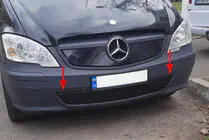 Mercedes Vito W639 2004-2014 Winterabdeckung für Stoßstange (2010-2015) Foto 1
