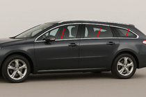 Peugeot 508 2010-2018 Fensterzierleisten unten (SW, Edelstahl) Foto 1