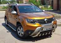 Renault Duster 2018-2024 Frontbügel ohne Schriftzug WT003 (Edelstahl) Foto 6