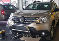 Renault Duster 2018-2024 Frontbügel ohne Schriftzug WT003 (Edelstahl) Foto 13