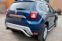 Renault Duster 2018-2024 Heckschutz AK007 (Edelstahl) Foto 1