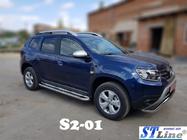 Dacia Duster 2018-2024 Seitenschweller Premium (2 Stk., Edelstahl) Foto 1