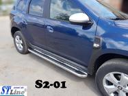 Dacia Duster 2018-2024 Seitenschweller Premium (2 Stk., Edelstahl) Foto 3