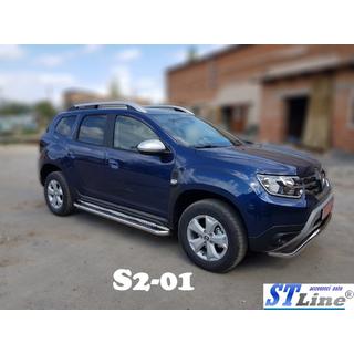 Seitenschweller Premium (2 Stk., Edelstahl) Dacia Duster 2018-2024 Foto 1
