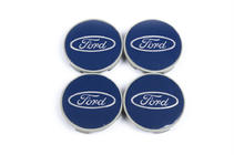Ford Felgendeckel 69/64mm blau (4 Stk) Foto 2