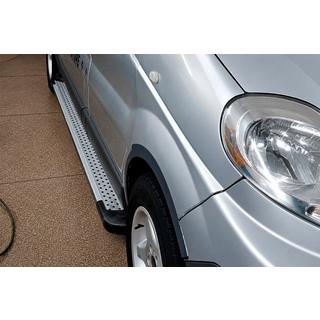 Trittbretter X5-Typ (2 Stk, Alu) Renault Trafic 2001–2015 Foto 1