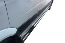 Mercedes Sprinter W907/W910 2018- Seitliche Rohre (2 Stk., Edelstahl) Foto 2