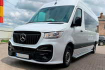 Mercedes Sprinter W907/W910 2018- Seitenschweller Maya V2 (2 Stk., Aluminium) Foto 4