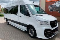 Mercedes Sprinter W907/W910 2018- Seitenschweller Maya V2 (2 Stk., Aluminium) Foto 3