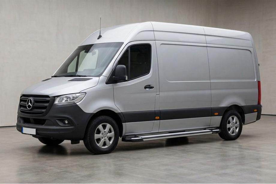 Mercedes Sprinter W907/W910 2018- Trittbretter Rainbow (2 Stk., Aluminium) Image