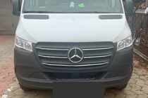 Mercedes Sprinter W907/W910 2018- Chrom Kühlergrill Blenden (5 Stk, Edelstahl) OmsaLine - Italienischer Edelstahl Foto 6