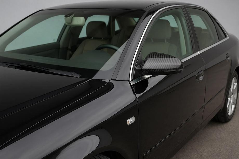 Audi A4 B7 2004-2008 Spiegelabdeckungen (2 Stk., Carbon) Image