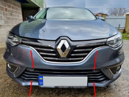 Renault Megane IV 2016-2025 Edelstahl Stoßstangenschutz 2016-2021 (7-tlg) Foto 1