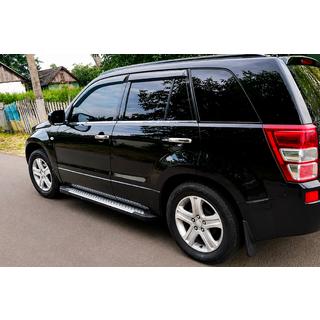 Trittbretter Allmond Grey (2 Stk., Alu) Suzuki Grand Vitara 2005-2017 Foto 1