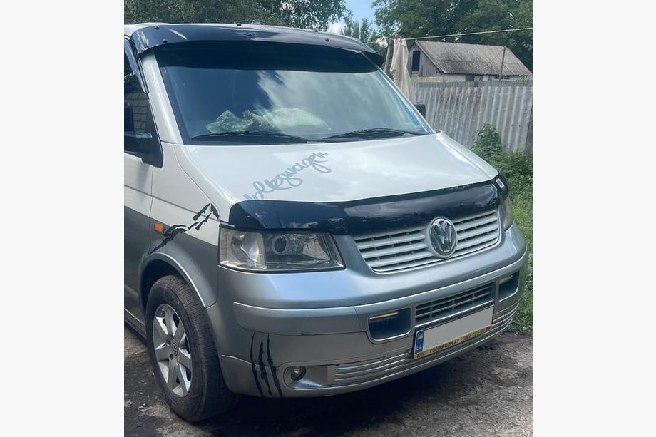 Volkswagen T5 Caravelle 2004-2010 Sonnenblende für Frontscheibe (mit Halterungen) Image